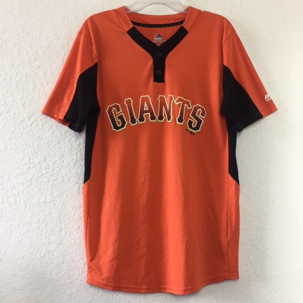 ✅Men Majestic San Francisco Giants Jersey Size M